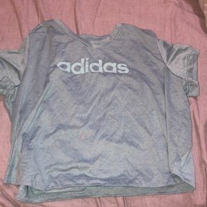 adidas athletic crop top